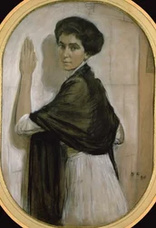 Portrait of Countess Olsuphyev, 1911
